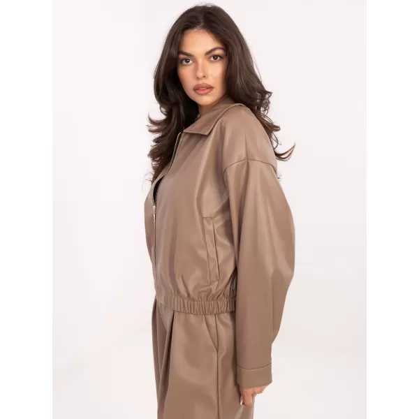  Dámská bunda RUE PARIS IT-KR-FL9707.34 DARK BEIGE 