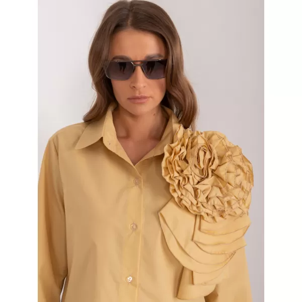  Dámská košile LAKERTA LK-KS-509612.28 DARK YELLOW 