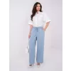 Dámské kalhoty SUBLEVEL D80038BB62627L220 LIGHT BLUE