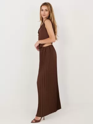 Dámský komplet ITALY MODA IT-KMPL-21223.18 DARK BROWN