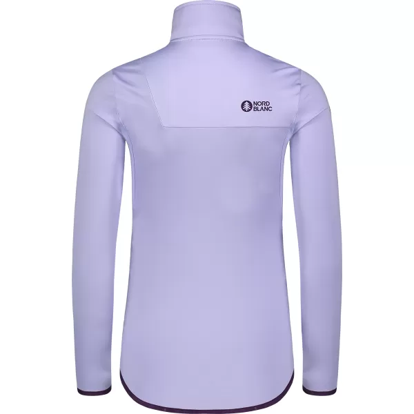  Dámská powerfleece mikina NORDBLANC CRISP NBSFL8338 FIALOVÁ 