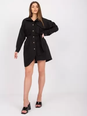 Dámská košile RUE PARIS CHA-KS-3954.89 NOIRE