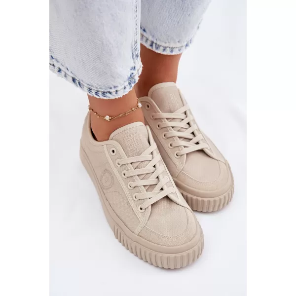  Dámské tenisky BIG STAR SHOES TT274106 BEIGE 