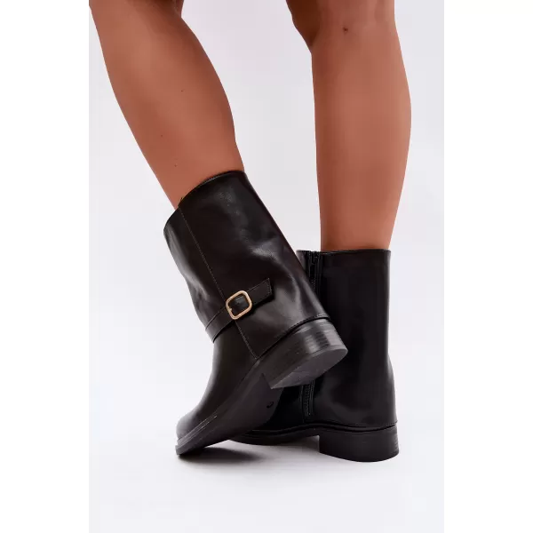  Dámské kotníkové boty BOTO 5859 BLACK 