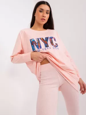 Dámský set MY RED LIPS EM-KMPL-830.32P BRIGHT PINK