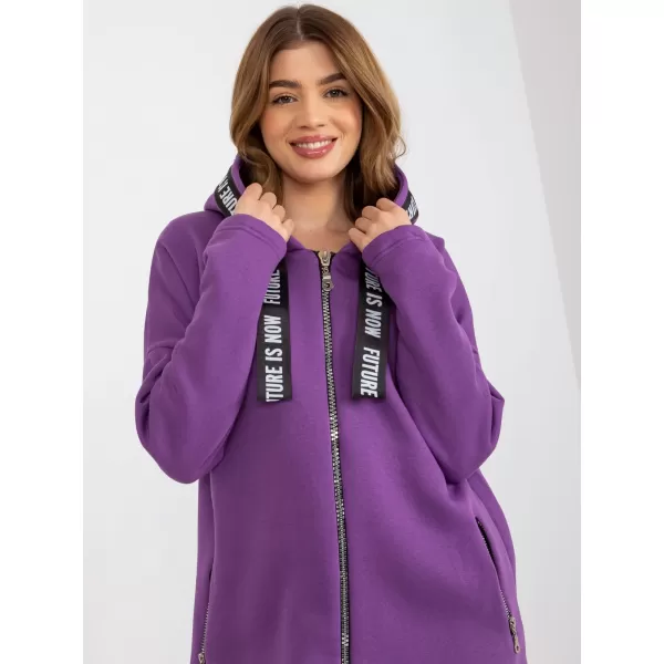  Dámská mikina RELEVANCE RV-BL-6683.00P DARK PURPLE 
