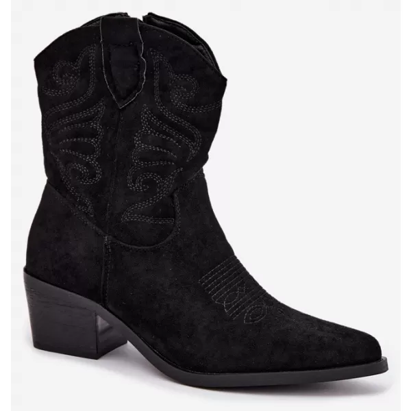  Dámské kotníkové boty BOTO 6508 BLACK 