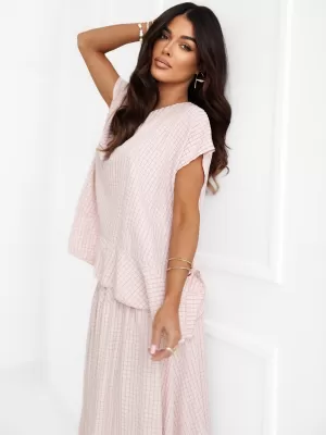 Dámská halenka ITALY MODA IT-BZ-FL10332.80 BRIGHT PINK