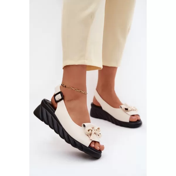  Dámské sandály ARTIKER 58C0054 BEIGE 