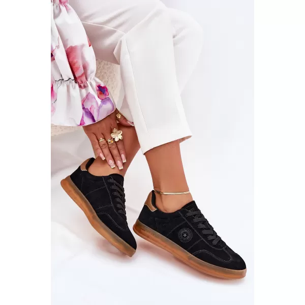  Dámské tenisky BIG STAR SHOES RR274851 BLACK 