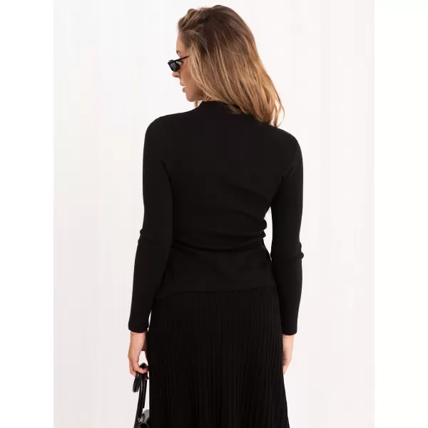  Dámský svetr ITALY MODA IR-SW-57817.17 BLACK 