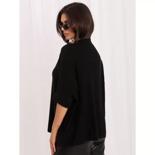  Dámský svetr ITALY MODA IR-SW-BWC6617.75 BLACK 