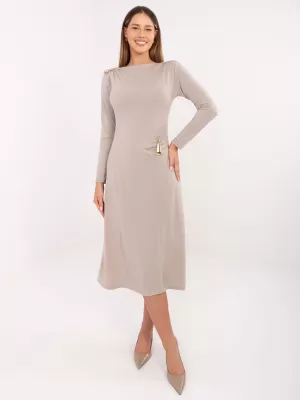 Dámské šaty ITALY MODA IT-SK-21900.00 BEIGE