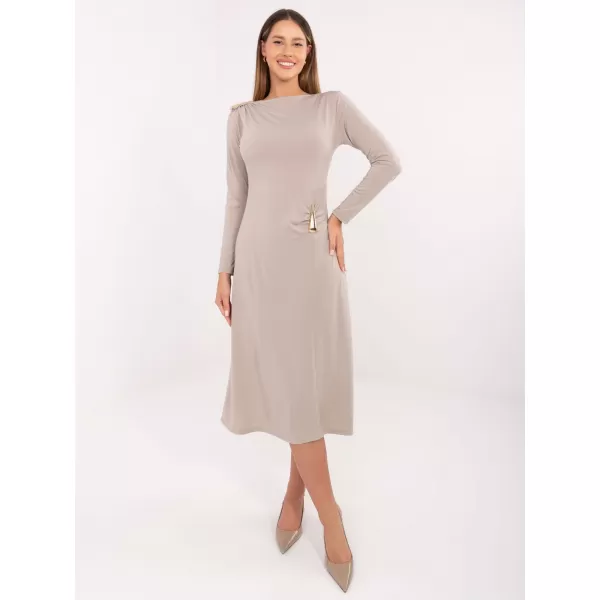 Dámské šaty ITALY MODA IT-SK-21900.00 BEIGE 