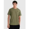 Pánské triko 4F 4FWAW25TTSHM2402 OLIVE