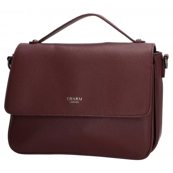  Kabelka Charm London Mulberry street W00404 Bordeaux red BORDEAUX RED 