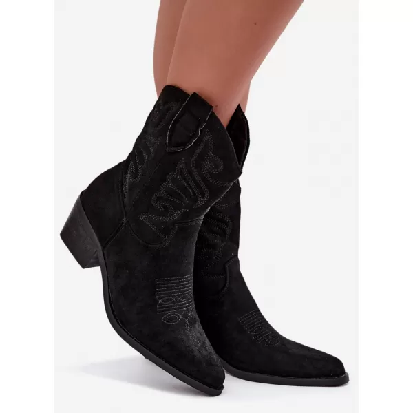  Dámské kotníkové boty BOTO 6508 BLACK 