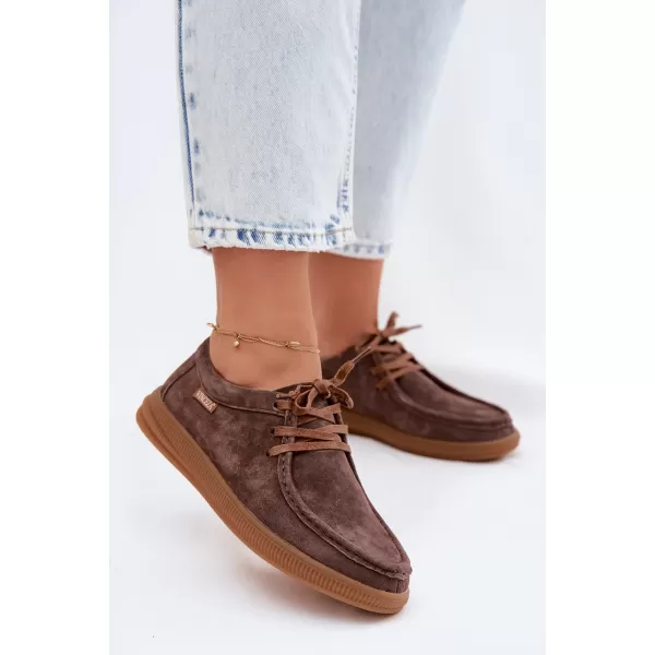  Dámské polobotky VINCEZA 95391 BROWN 