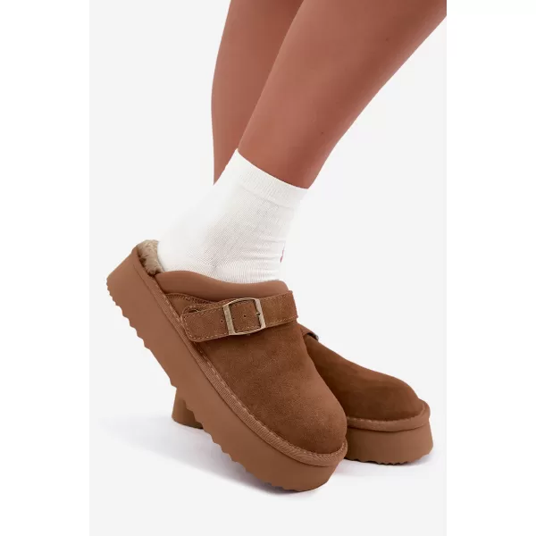  Dámské sněhule BIG STAR SHOES UU274696 CAMEL 