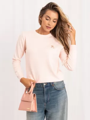 Dámský svetr ITALY MODA IR-SW-57994.12P BRIGHT PINK