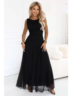 Dámské šaty NUMOCO ELIRA 678-3 ČERNÁ