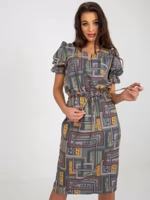 Dámské šaty LAKERTA LK-SK-507468.75P KHAKI