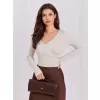 Dámský svetr ITALY MODA IR-SW-JK8688.79 LIGHT BEIGE
