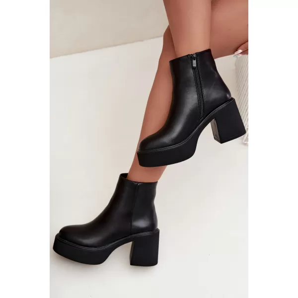  Dámské kotníkové boty BOTO 5303 BLACK 