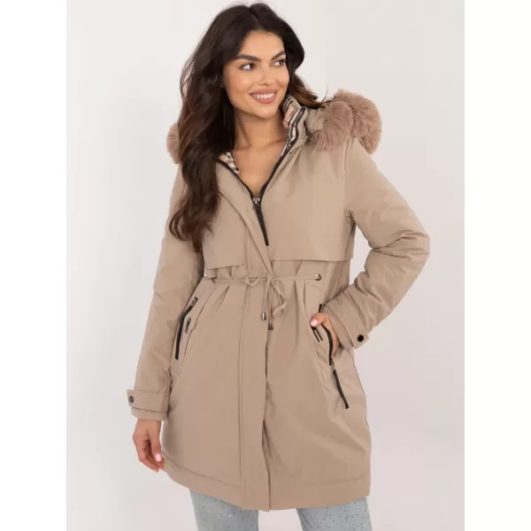  Dámská bunda FACTORY PRICE SK-KR-HH-2409.93 BEIGE 