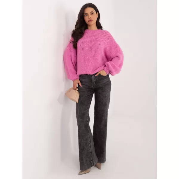  Dámský svetr ITALY MODA MI-SW-1909.68 DARK PINK 