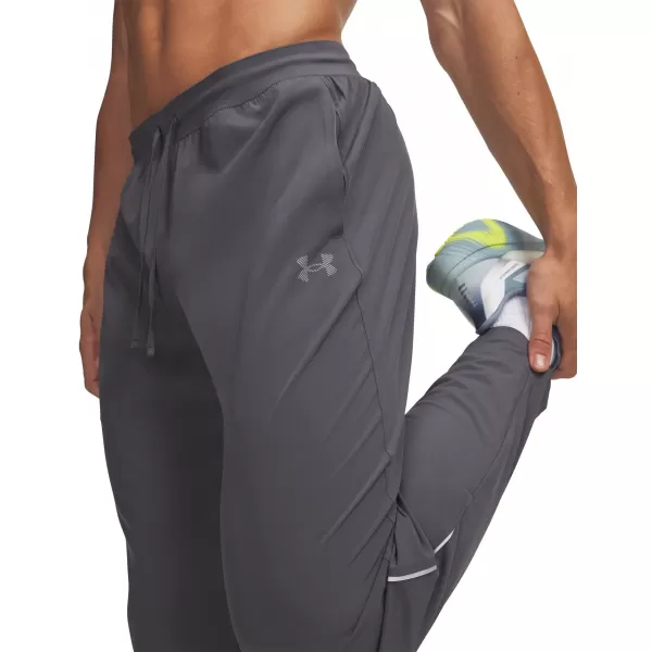  Pánské sportovní kalhoty UNDER ARMOUR UA VELOCITI TRACK PANT 6013910-025 ŠEDÁ 