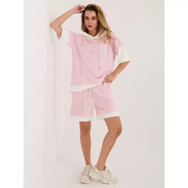  Dámský komplet RUE PARIS RV-KMPL-A1309.74 WHITE/PINK 