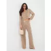 Dámský komplet RUE PARIS IT-KMPL-22202.16 DARK BEIGE