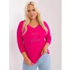 Dámská halenka RELEVANCE RV-BZ-9143.87P FUCHSIA