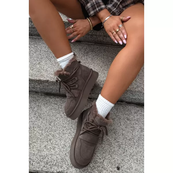  Dámské boty BIG STAR SHOES UU274315 BROWN/BEIGE SHADOWS 