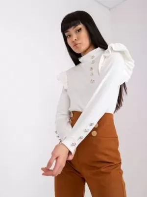 Dámská halenka ITALY MODA DHJ-BZ-6533A.44P WHITE