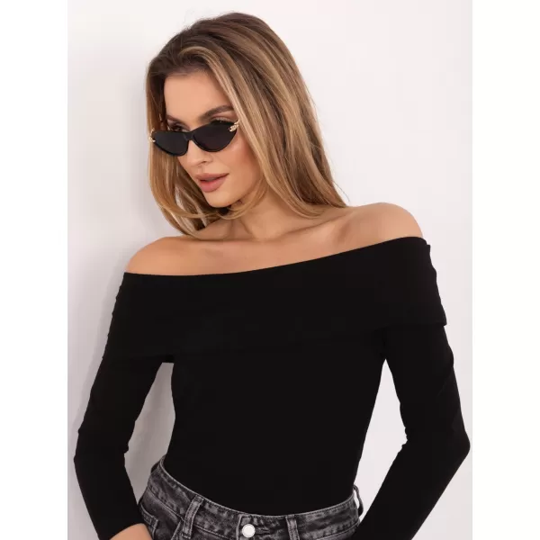  Dámské triko RUE PARIS RV-BZ-A1194.25 BLACK 