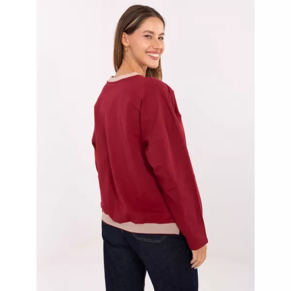 Dámská halenka RELEVANCE RV-BZ-A907.08P BURGUNDY 