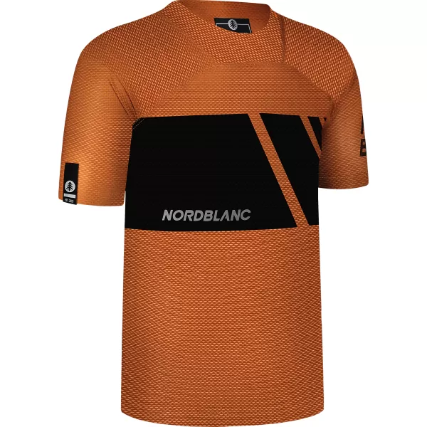  Pánské funkční cyklo tričko NORDBLANC MUD NBSMF8083 HNĚDÁ 