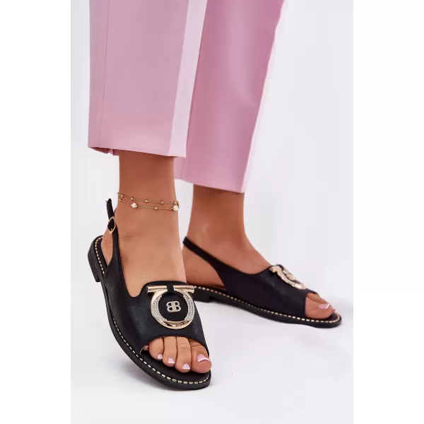  Dámské sandály S.BARSKI KV51-003 BLACK 