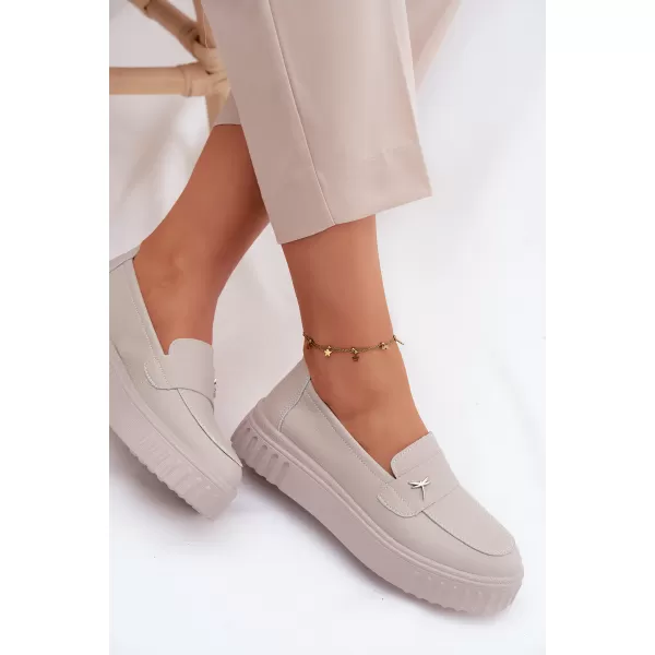  Dámské polobotky VINCEZA 93218 BEIGE 