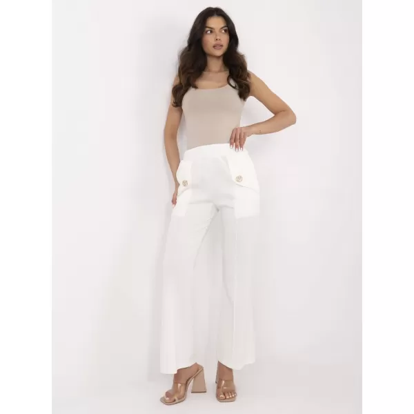  Dámské kalhoty ITALY MODA DHJ-SP-20518.12 ECRU 