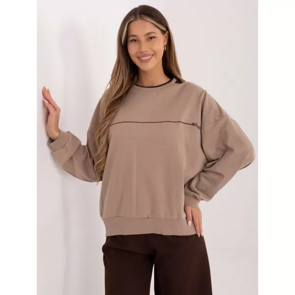  Dámská mikina RELEVANCE RV-BL-A940.60 DARK BEIGE 