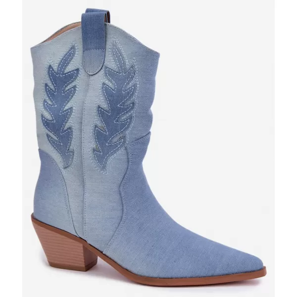  Dámské kovbojky BOTO C-331 DENIM BLUE 