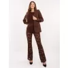 Dámské kalhoty ITALY MODA MI-SP-K69-3.21P BROWN