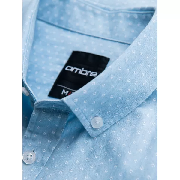  Pánská košile OMBRE K702 LIGHT BLUE 