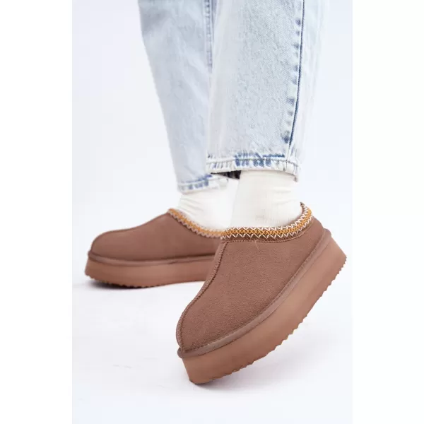  Dámské sněhule VINCEZA 97972 DARK BEIGE 