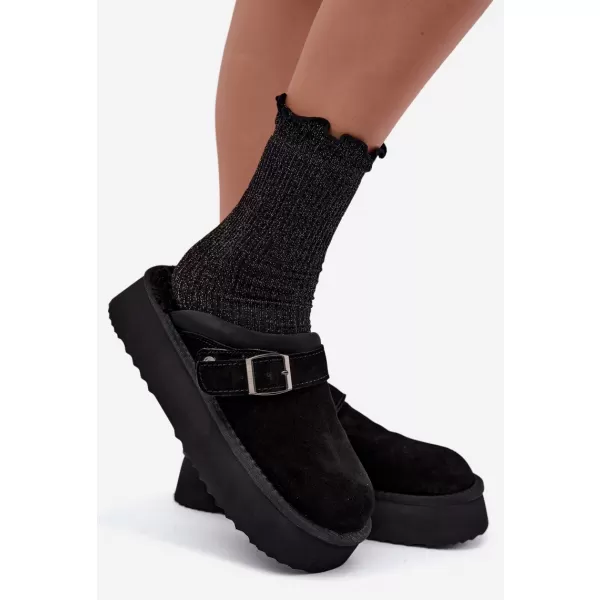  Dámské sněhule BIG STAR SHOES UU274698 BLACK 