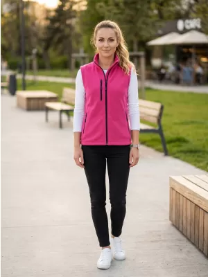 Dámská fleece vesta MALFINI EXIT W-525 PURPUROVÁ