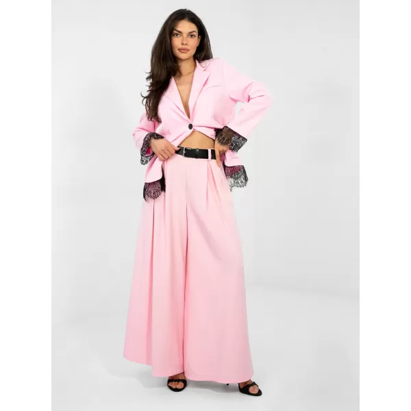  Dámské kalhoty RUE PARIS IT-SP-19963.32 BRIGHT PINK 